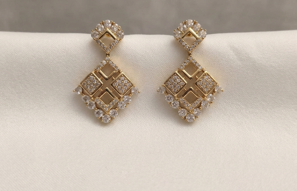 Zircon Stone Necklace