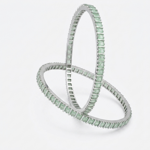 Zircon Stone Bangles