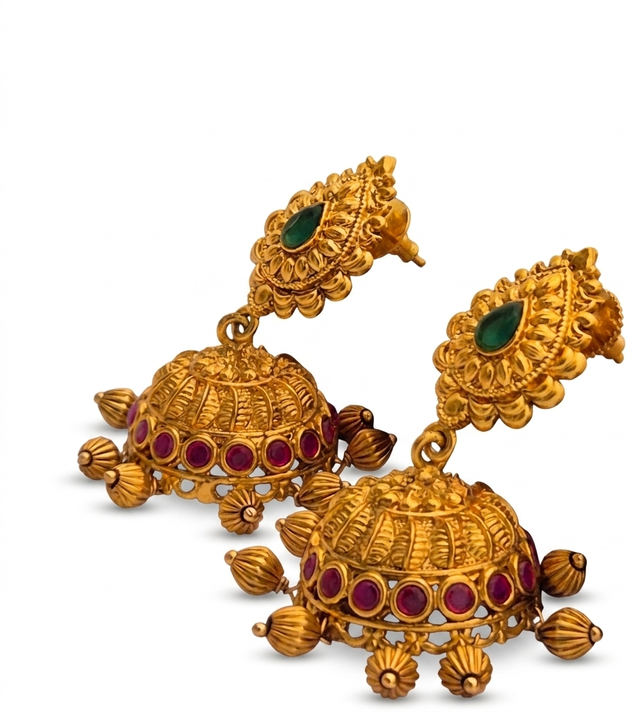 Antique Jhumukas