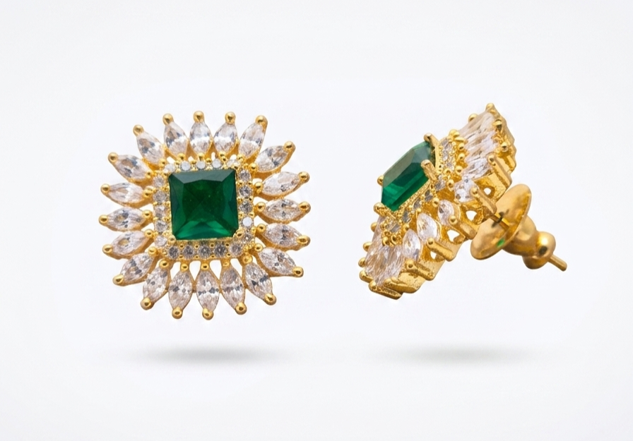 Zircon Stone Earring