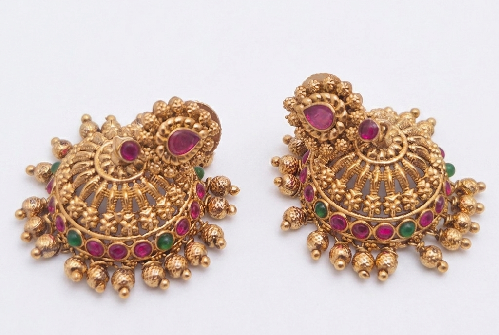 Antique Jhumukas