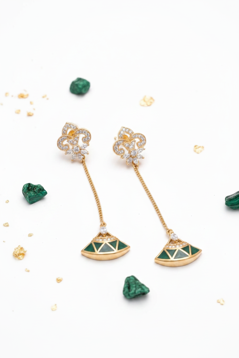 Zircon Stone Earring