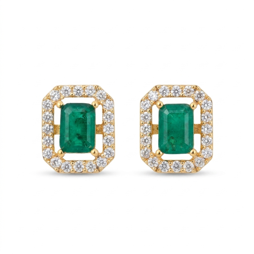 Zircon Stone Earring