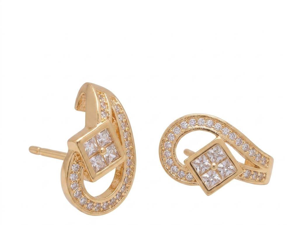 Zircon Earring