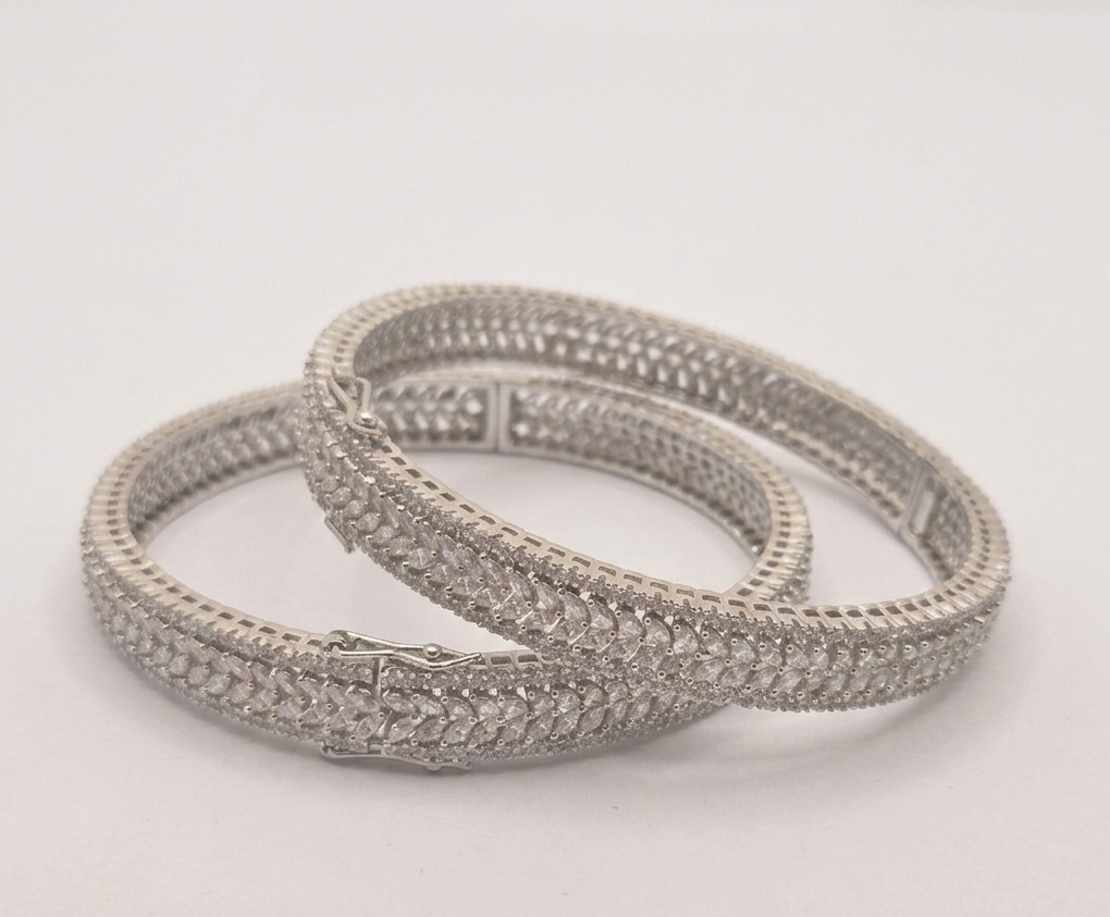 Zircon Stone Bangles