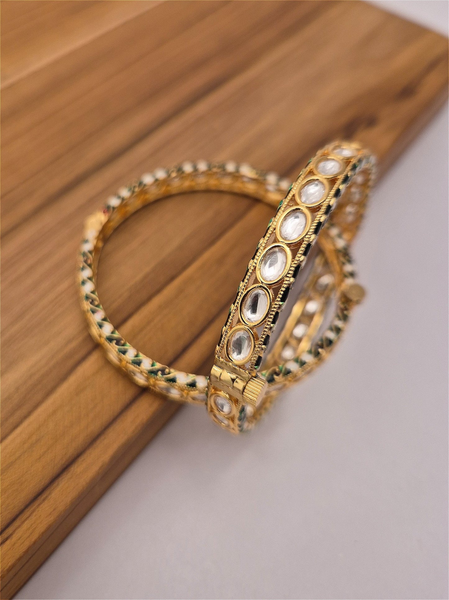 Kundan Bangles