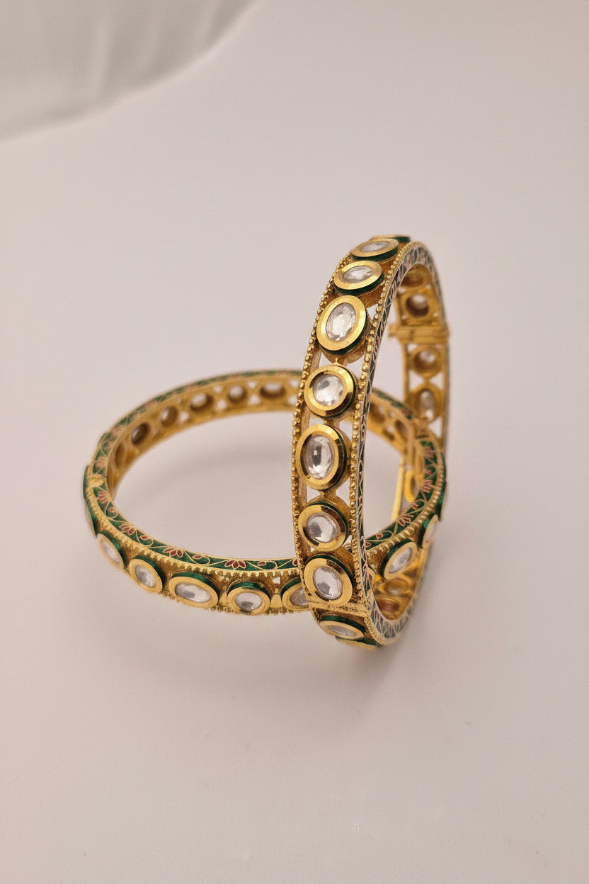 Kundan Bangles