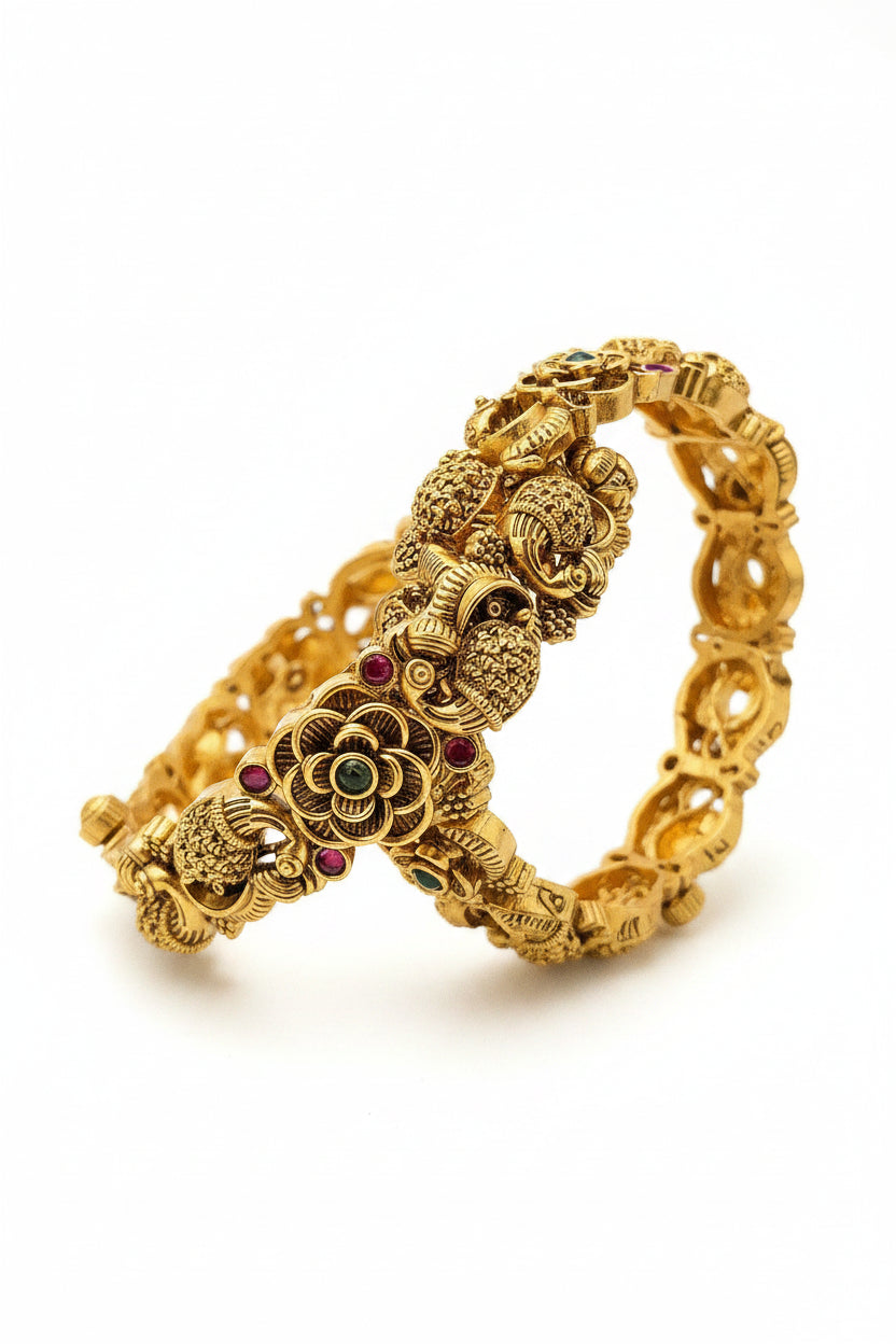 Antique Imitation Bangle Set
