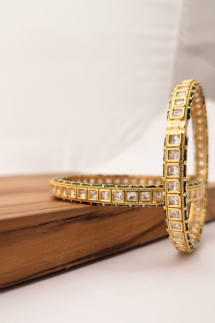 Kundan Bangles