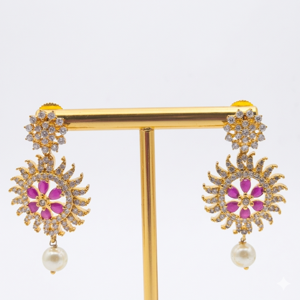 Zircon Earring