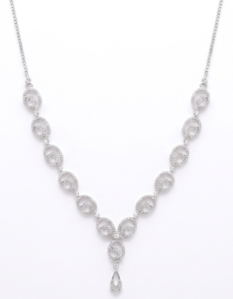 Zircon Stone Necklace