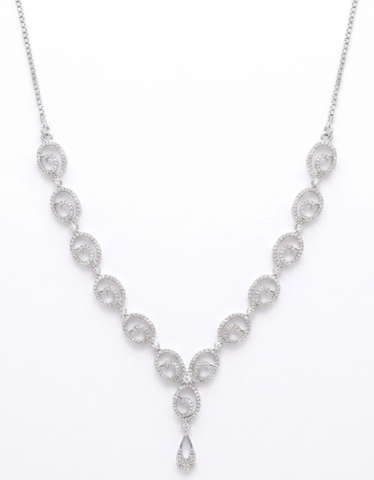 Zircon Stone Necklace