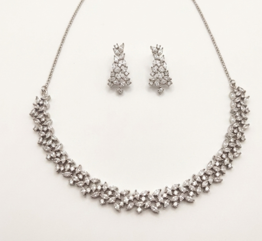 Zircon Stone Necklace
