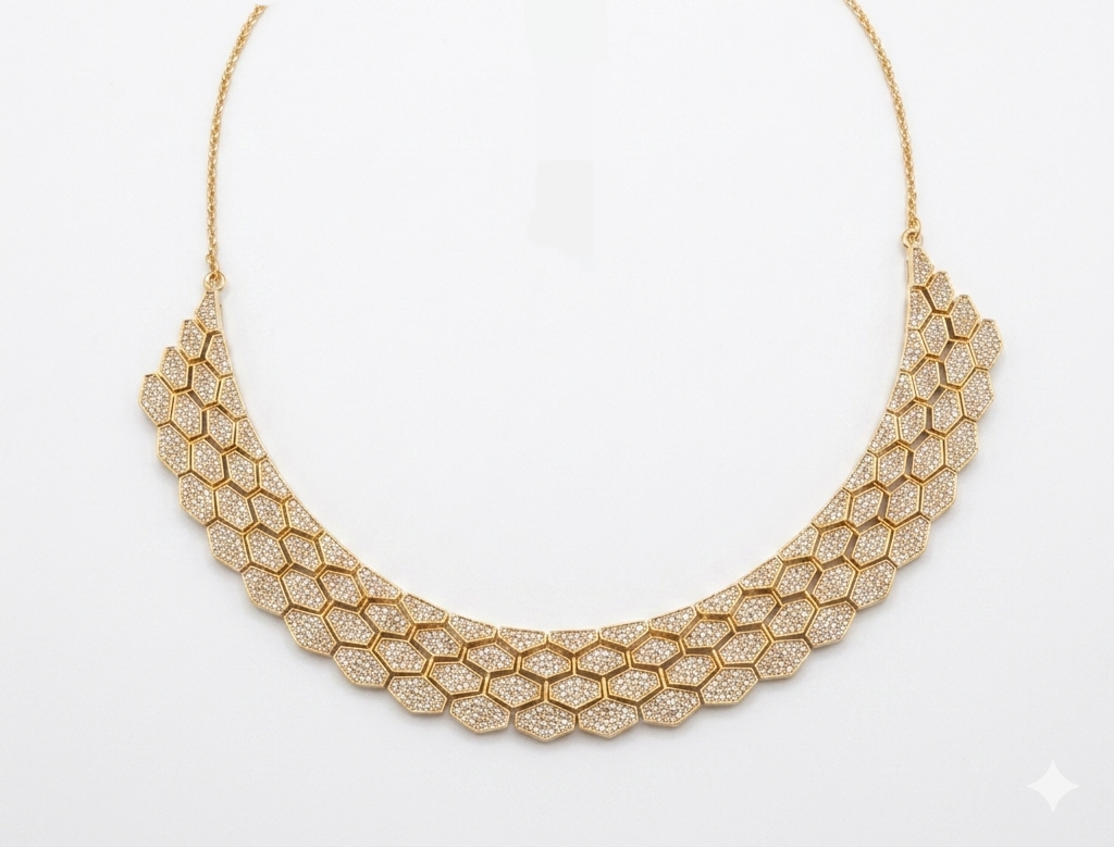 Zircon Stone Necklace