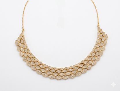 Zircon Stone Necklace