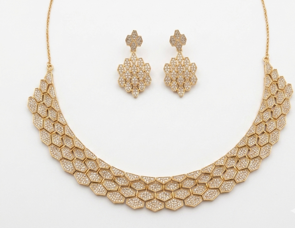 Zircon Stone Necklace
