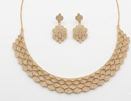 Zircon Stone Necklace
