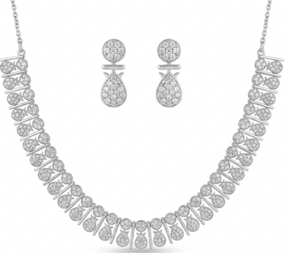 Zircon  Stone Necklace