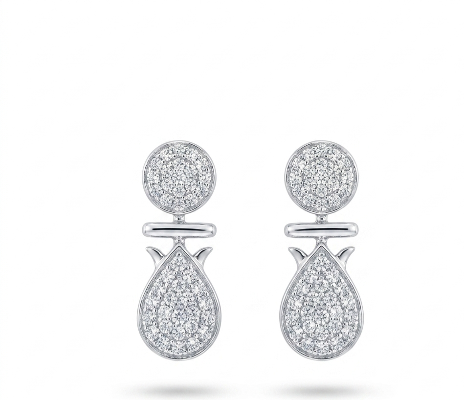 Zircon  Stone Necklace