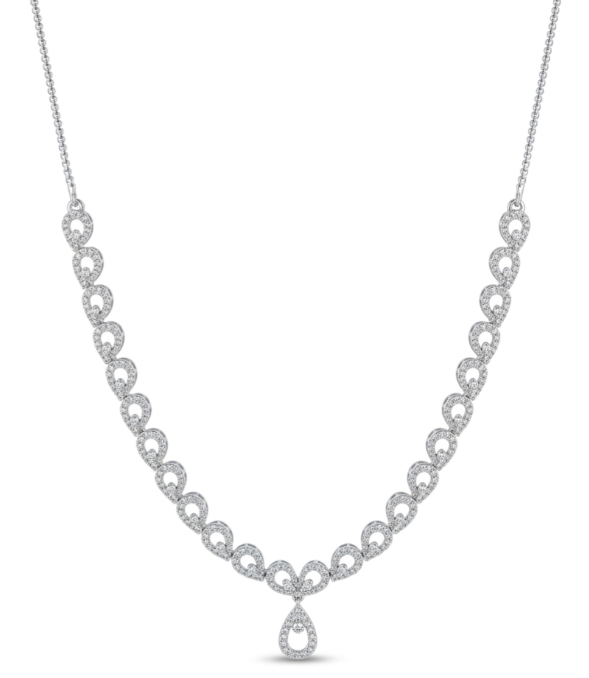 Zircon Stone Necklace