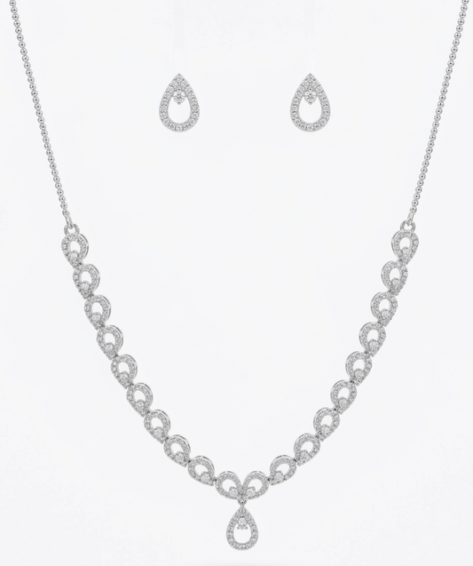 Zircon Stone Necklace
