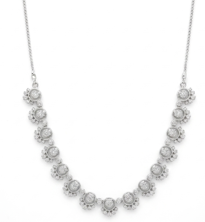 Zircon Stone  Necklace