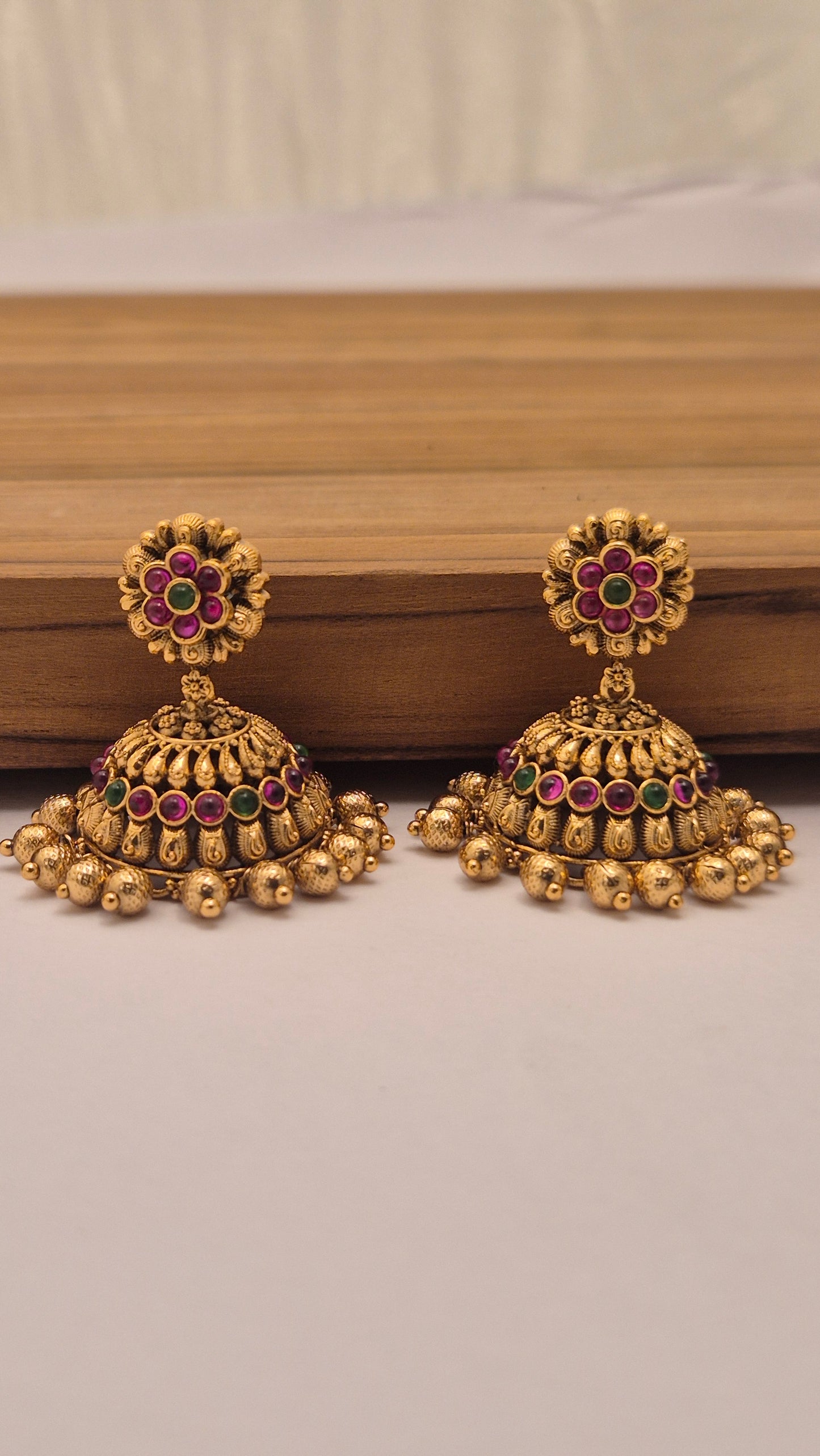 Antique Jhumukas