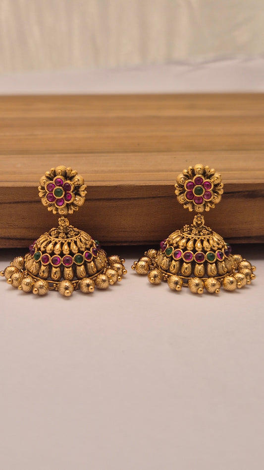 Antique Jhumukas
