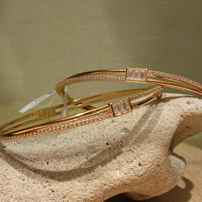 Zircon bangles