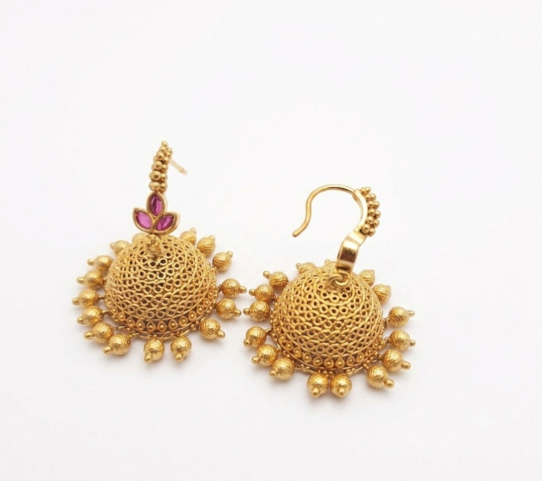 Antique Jhumukas