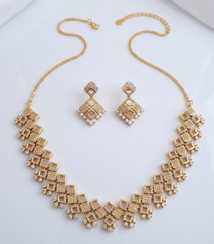 Zircon Stone Necklace