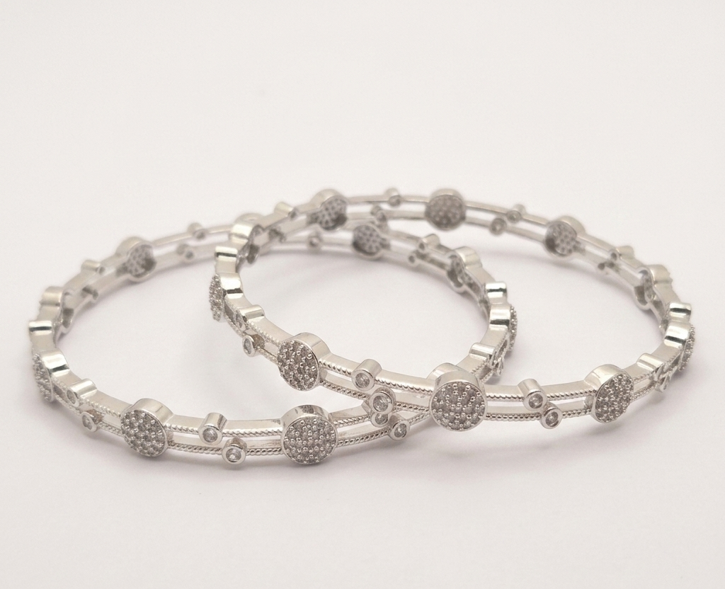 Zircon Stone Bangles