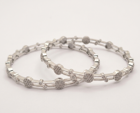 Zircon Stone Bangles