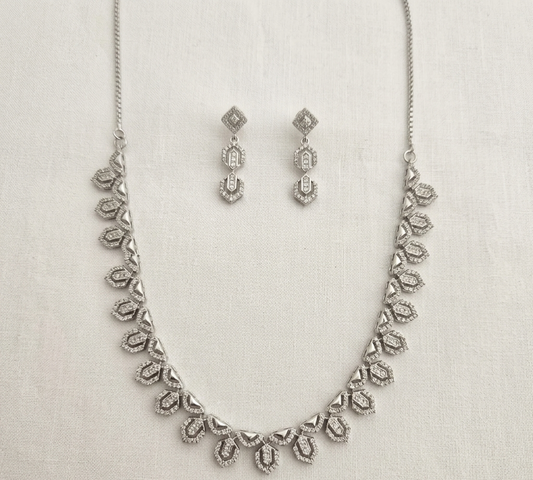 Zircon Stone Necklace