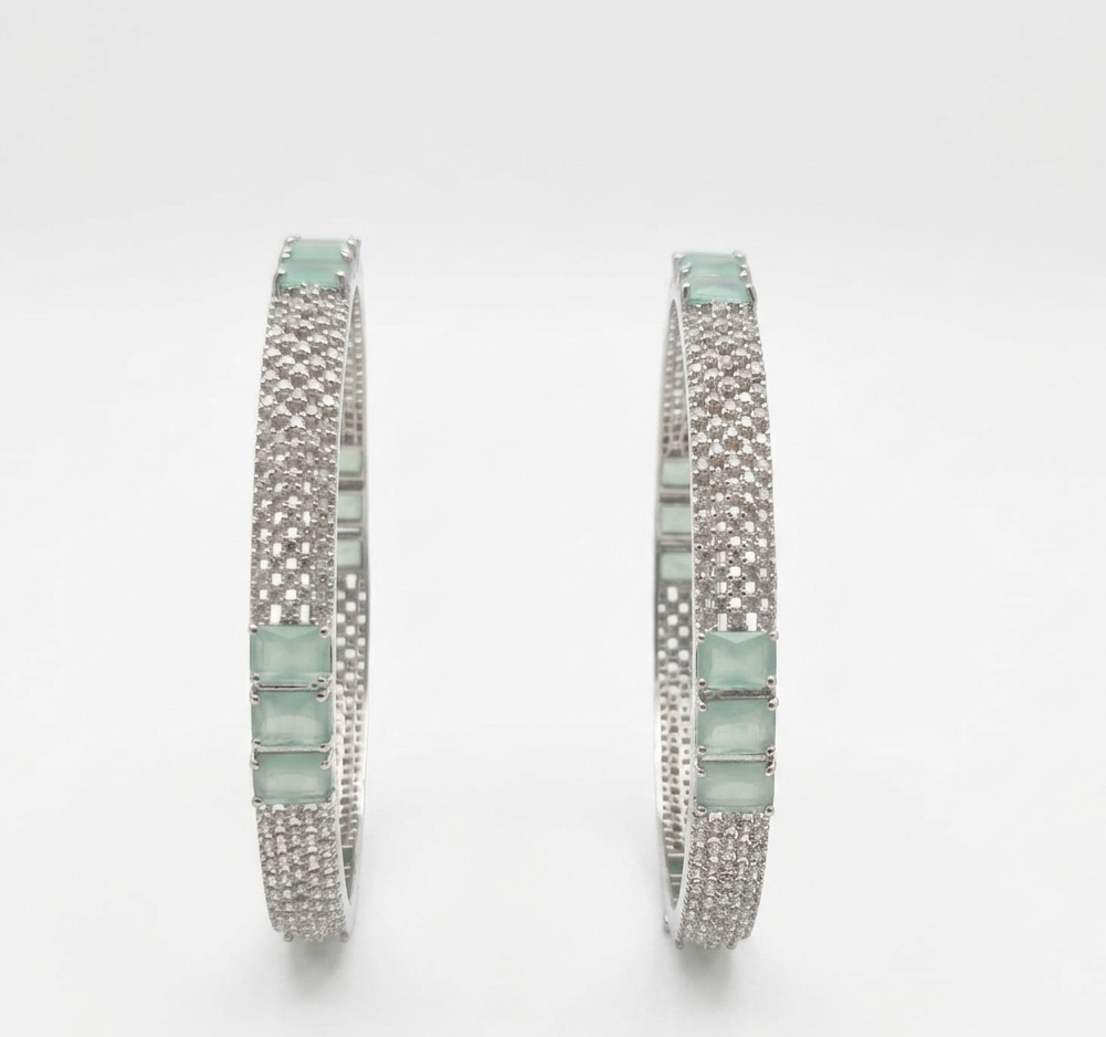 Zircon Stone Bangles