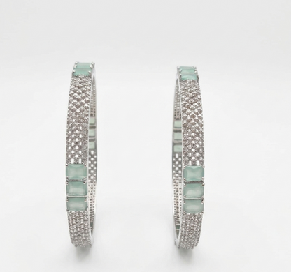 Zircon Stone Bangles