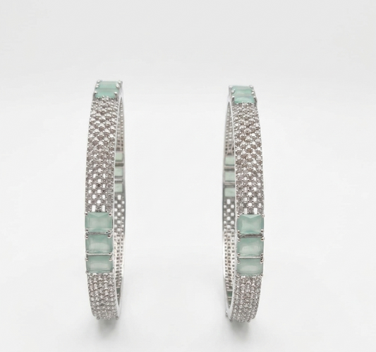 Zircon Stone Bangles