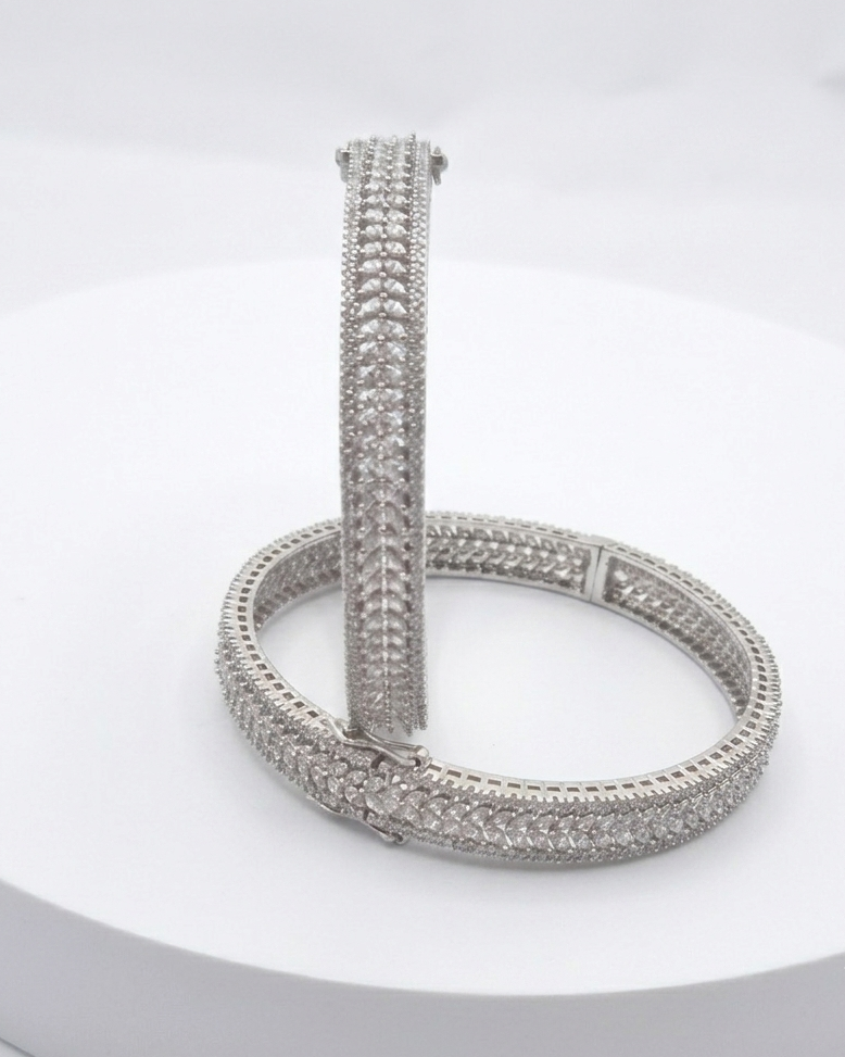 Zircon Stone Bangles