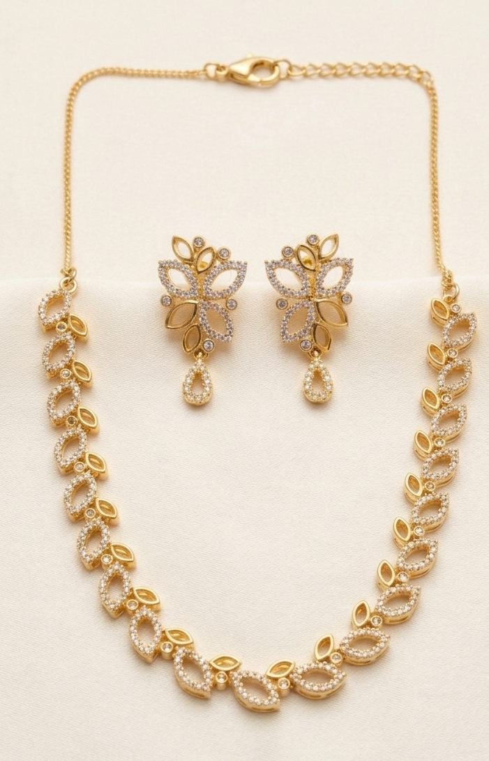 Zircon Stone Necklace