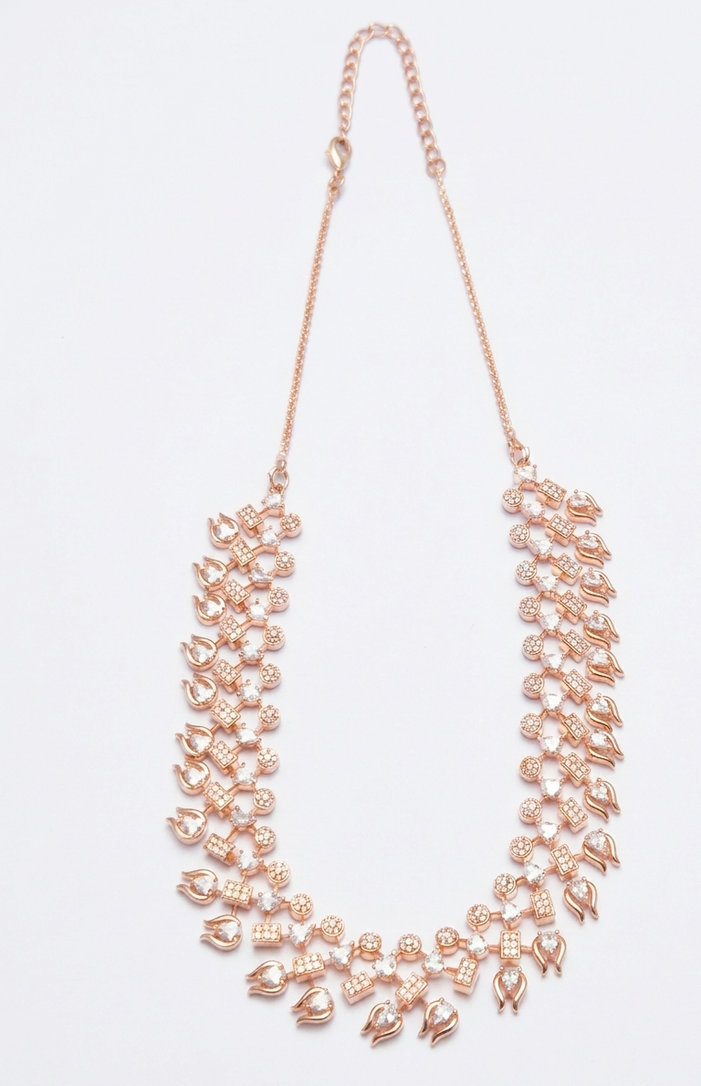 Zircon  Stone Necklace