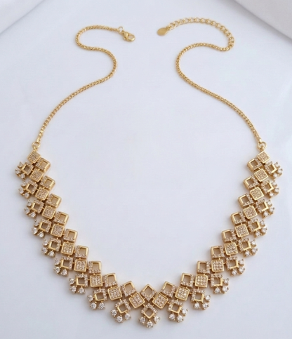 Zircon Stone Necklace