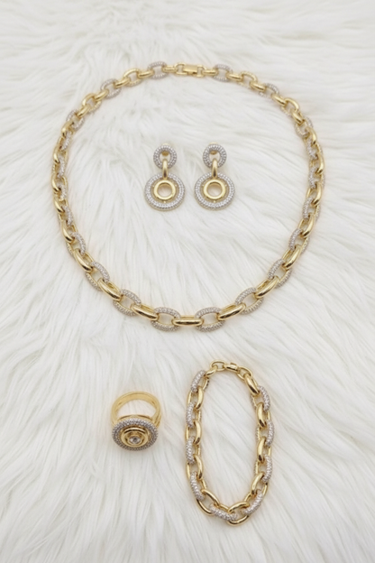 Stone Necklace Set