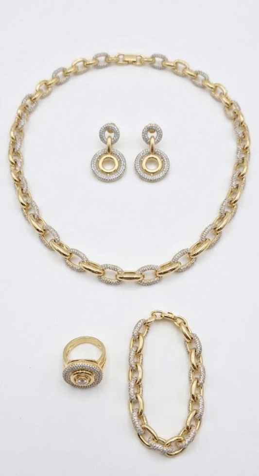 Stone Necklace Set