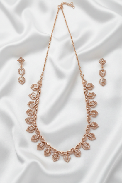 Zircon Stone  Necklace