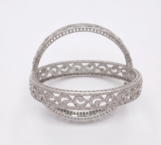 Zircon Stone Bangles
