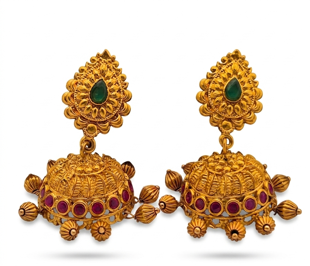 Antique Jhumukas
