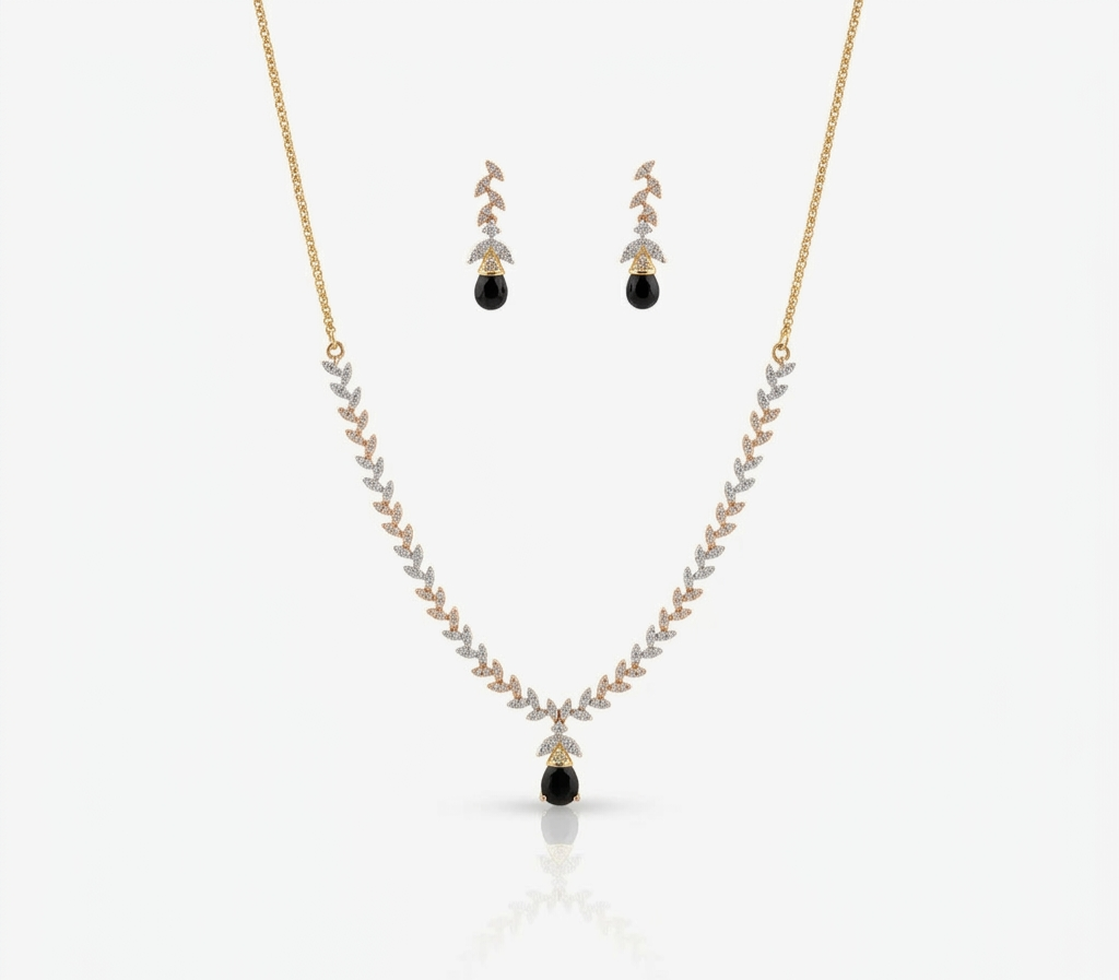 Zircon Stone Necklace