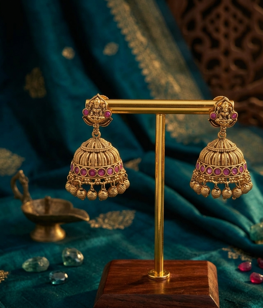 Antique Jhumukas