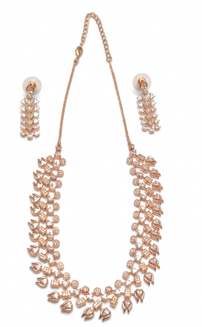 Zircon  Stone Necklace