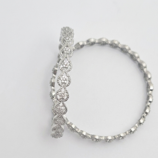 Zircon Stone Bangles